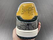 A Bathing Ape Bape SK8 Sta Grey Mustard Yellow 001FWH801007_GRN_A - 4