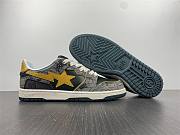 A Bathing Ape Bape SK8 Sta Grey Mustard Yellow 001FWH801007_GRN_A - 2