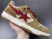 A Bathing Ape Bape SK8 Sta Brown Orange 001FWH801021_BLK_A - 5