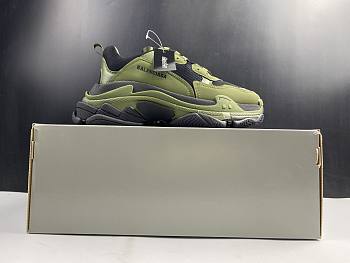 Balenciaga Triple S Dark Green Black 536737W2CA11033