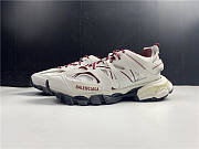 Balenciaga Track Sneaker 'White Burgundy' 542023W3AD19066 - 1