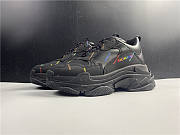 Balenciaga Triple S AllOver Logo Black Multicolor 536737W2FA81083 - 1