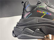 Balenciaga Triple S AllOver Logo Black Multicolor 536737W2FA81083 - 6