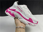 Balenciaga Triple S Fluo Pink White (Women's) 524039W2CA35390 - 3