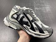 Balenciaga Runner Panelled Sneakers In Grey 772774-W3RNY-9012 - 2