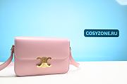 CELINE MINI CLAUDE IN LIZARD LIGHT PINK 10I514EB4.24LP - 1