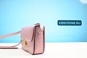 CELINE MINI CLAUDE IN LIZARD LIGHT PINK 10I514EB4.24LP - 4