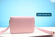 CELINE MINI CLAUDE IN LIZARD LIGHT PINK 10I514EB4.24LP - 6