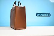 FENDI Sunshine leather tote Saddle Brown 8BH386ABVL_F0PWZ - 2