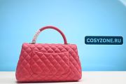 Chanel Timeless Handle Small Caviar Pink 2366 - 5