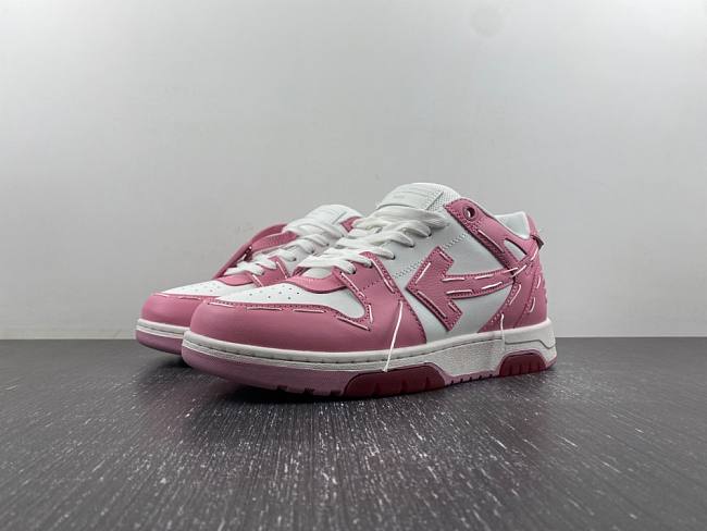 Off-White Out Of Office Low Sartorial Stitching Pink - 1