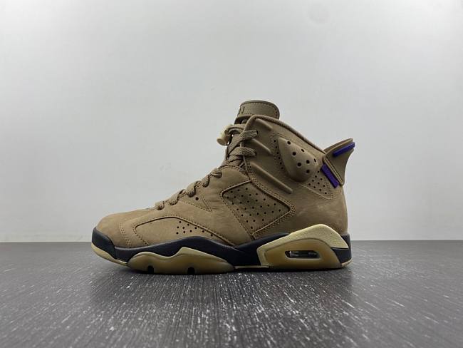 Air Jordan 6 Retro Gore-Tex Brown Kelp (Women's) FD1643-300 - 1