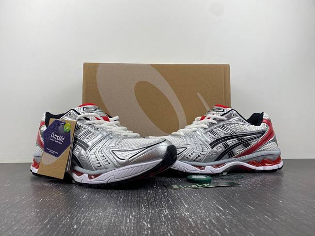 ASICS Gel-Kayano 14 White Classic Red 1201A019-103 - 1