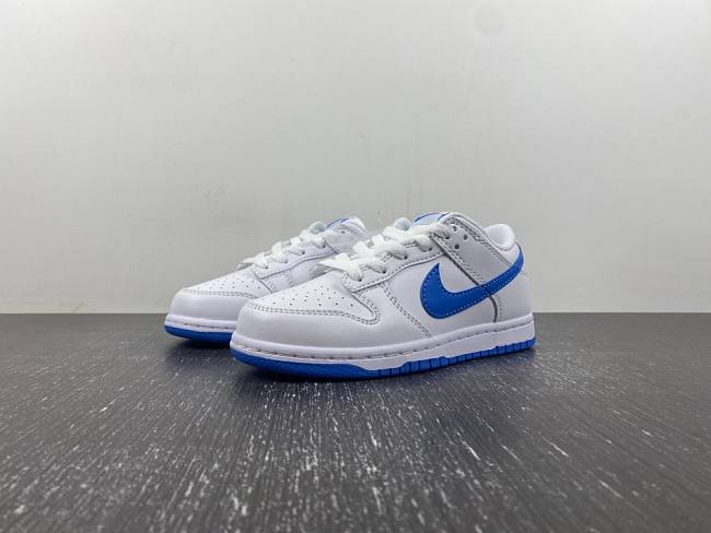 Nike Dunk Low Summit White Hyper Royal (GS) DH9765-105 - 1