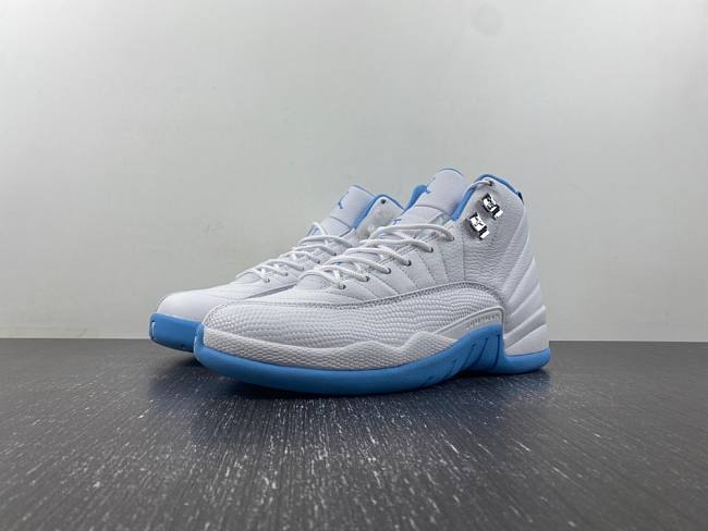 Air Jordan 12 Retro White University Blue (2004) (Women's) 308243-142 - 1