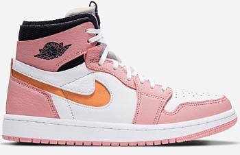 Air Jordan 1 High Zoom Air CMFT Pink Glaze Cactus Flower (Women's) CT0979-601