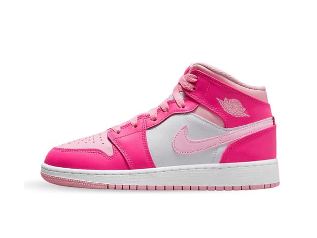 Air Jordan 1 Mid Fierce Pink (GS) FD8780-116 - 1