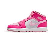 Air Jordan 1 Mid Fierce Pink (GS) FD8780-116 - 1