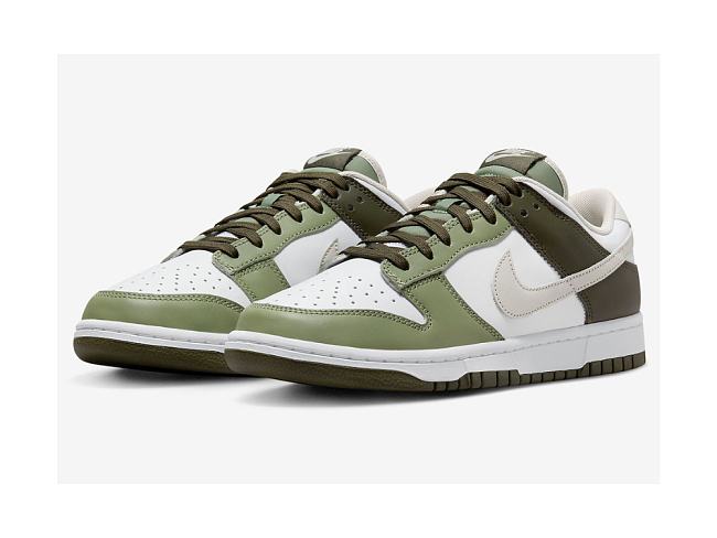 Nike Dunk Low Oil Green Cargo Khaki FN6882-100 - 1