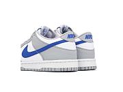 Nike Dunk Low Mini Swoosh Wolf Grey Game Royal (GS) FN3878-001 - 3