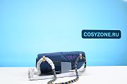 Chanel Bag Small Single Flap Quilted Denim XU80055255 - 5