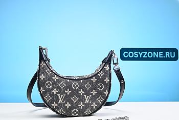 Louis Vuitton Denim Monogram Loop Shoulder Bag