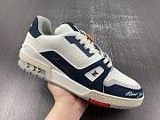 Louis Vuitton Trainer #54 Signature Blue White 1AANEZ / 1AANEX / 1ABOH8 - 4