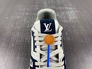 Louis Vuitton Trainer #54 Signature Blue White 1AANEZ / 1AANEX / 1ABOH8 - 2