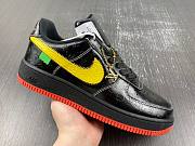 LV x Nike Air Force AF011-Black Yellow - 2