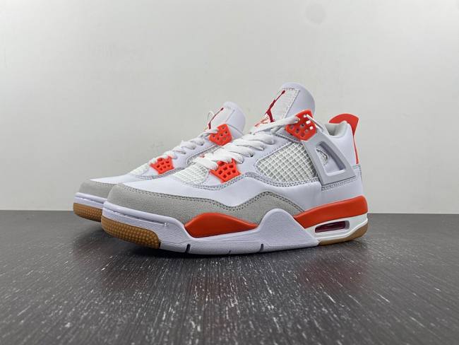 Air Jordan 4 White Orange DR5415-108 - 1