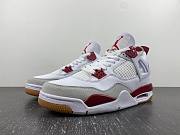 Air Nike SB x Air Jordan 4 White Red DR5415-160 - 1