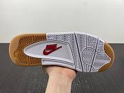 Air Nike SB x Air Jordan 4 White Red DR5415-160 - 3