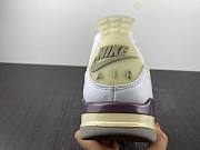 A Ma Maniere x Air Jordan 4 White Grey Purple 2022 DH6927-068 - 6