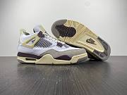 A Ma Maniere x Air Jordan 4 White Grey Purple 2022 DH6927-068 - 3