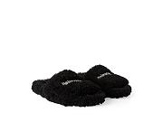 Balenciaga Furry Slide Black White (Women's) 654261W2DO11096 - 1