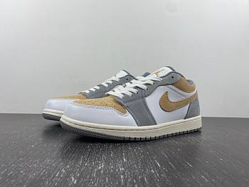 Air Jordan 1 Low White Grey Tan DC0774-189