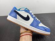 Air Jordan 1 Retro Low OG Beige Black University Blue DZ0791-102 - 2