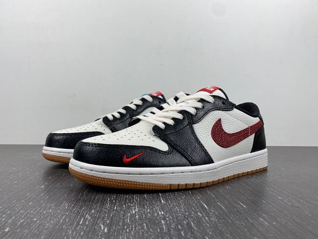 Air Jordan 1 Low ‘Oklahoma Sooners’ PE DZ0798-108 - 1