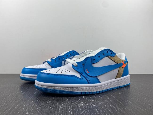 Nike Lebron James x Nike Jordan 1 Low University Blue CZ0790-148 - 1