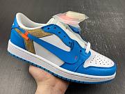 Nike Lebron James x Nike Jordan 1 Low University Blue CZ0790-148 - 2