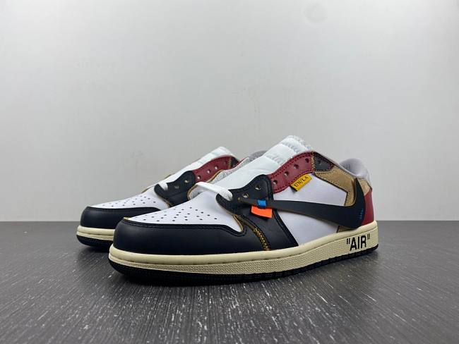 Air Jordan 1 Low x OFF-WHITE OW UN CZ0790-107  - 1