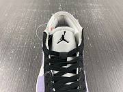 Air Jordan 1 Low Craft Cement Purple White & Black DZ4135-002 - 5