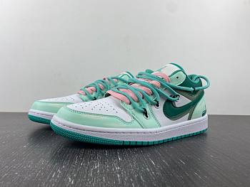 Air Jordan 1 Low SE Craft Nside Out Top Green White DC0774-132