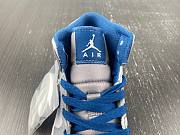 Air Jordan 1 Mid True Blue Cement (GS) DQ8423-014 - 3