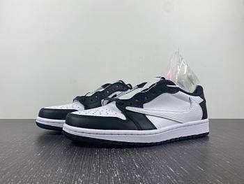 TRAVIS SCOTT X AIR JORDAN 1 OG LOW BLACK & WHITE 