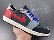 Air Jordan 1 Low Og Ex Blackdark Smoke Grey-Red DV0982-006 - 2