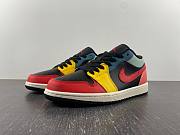 Air Jordan 1 Low SE Black Multi-Color (Women's) DN3739-060 - 1