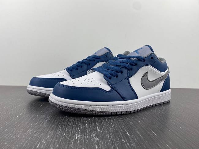 Air Jordan 1 Low True Blue 553558-412 - 1