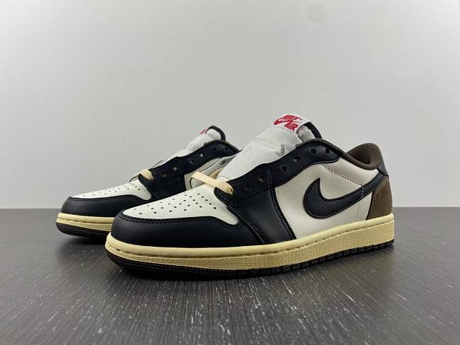 Travis Scott x Air Jordan 1 Low Dark Mocha Black CQ4277-105 - 1