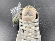 Air Jordan 1 Low Inside Out Cream White Light Grey (GS) DQ3727-100 - 4